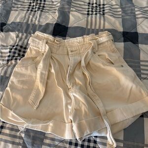 We the Free paper bag shorts